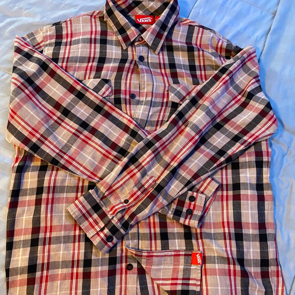 LG MENS VANS FLANNEL